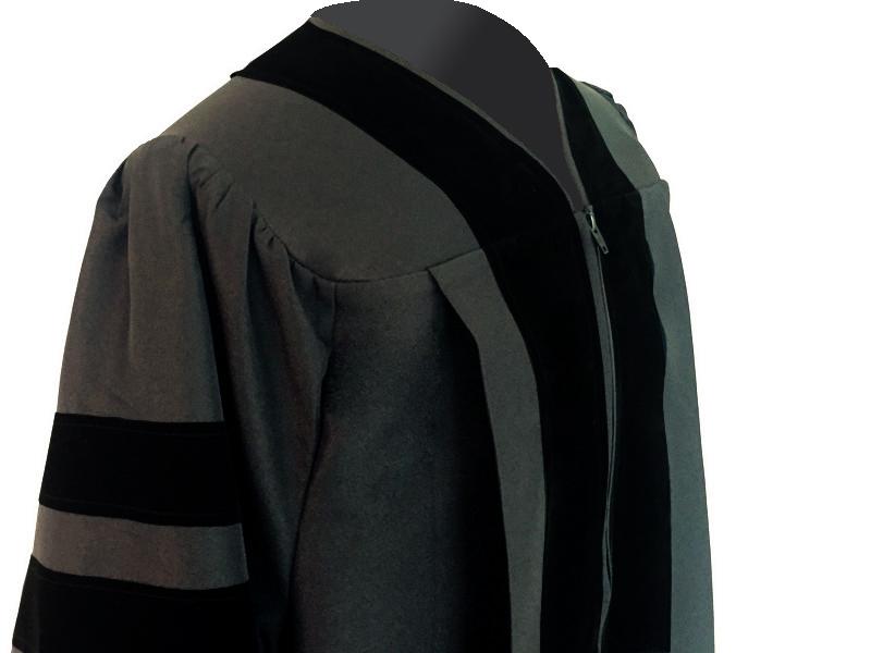 Classic Black Pulpit Robe - Churchings