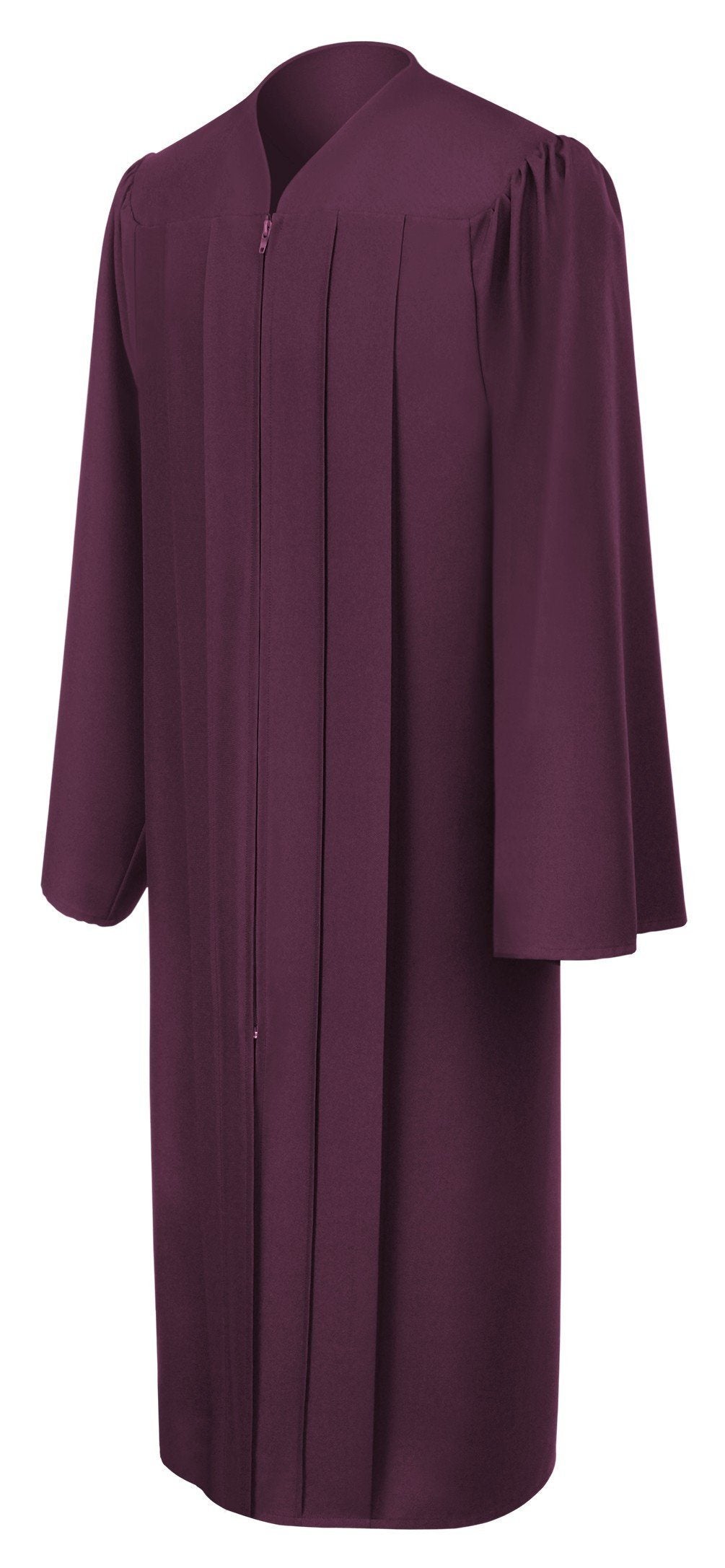 Matte Maroon Choir Robe - Churchings