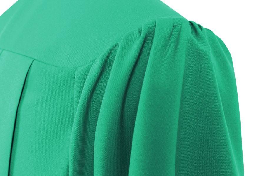 Matte Emerald Green Choir Robe - Churchings