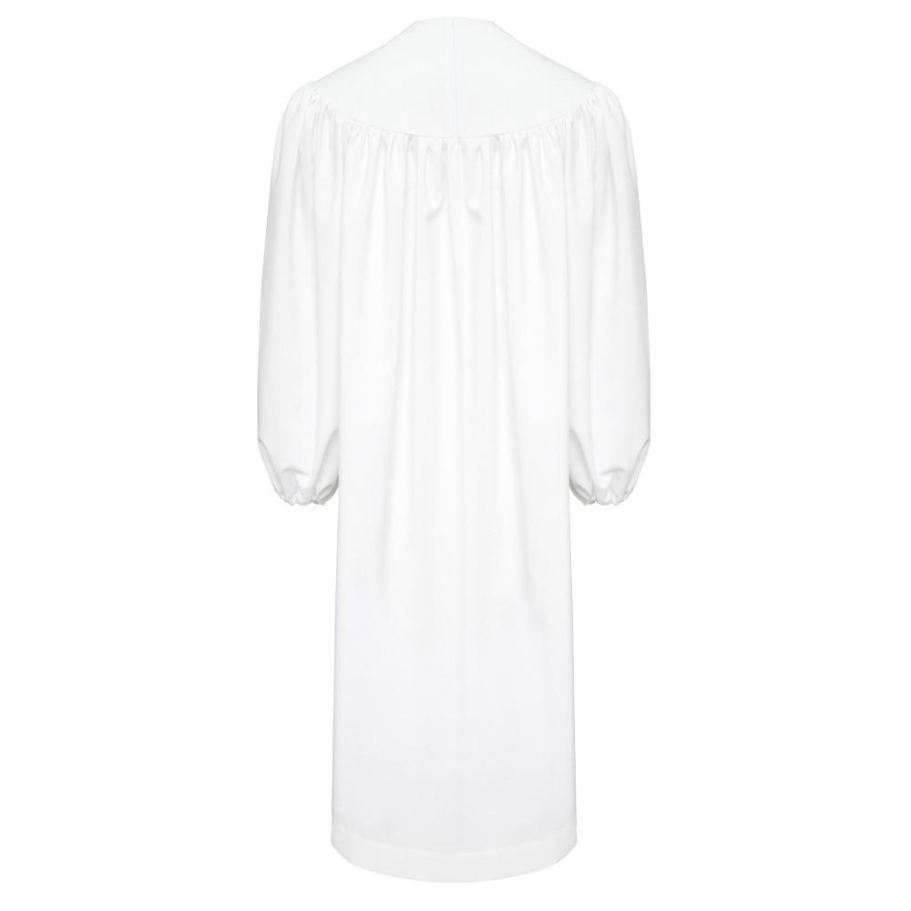 Premium White Baptismal Robe - Churchings