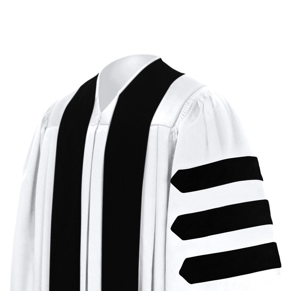 Deluxe White Clergy Robe - Churchings