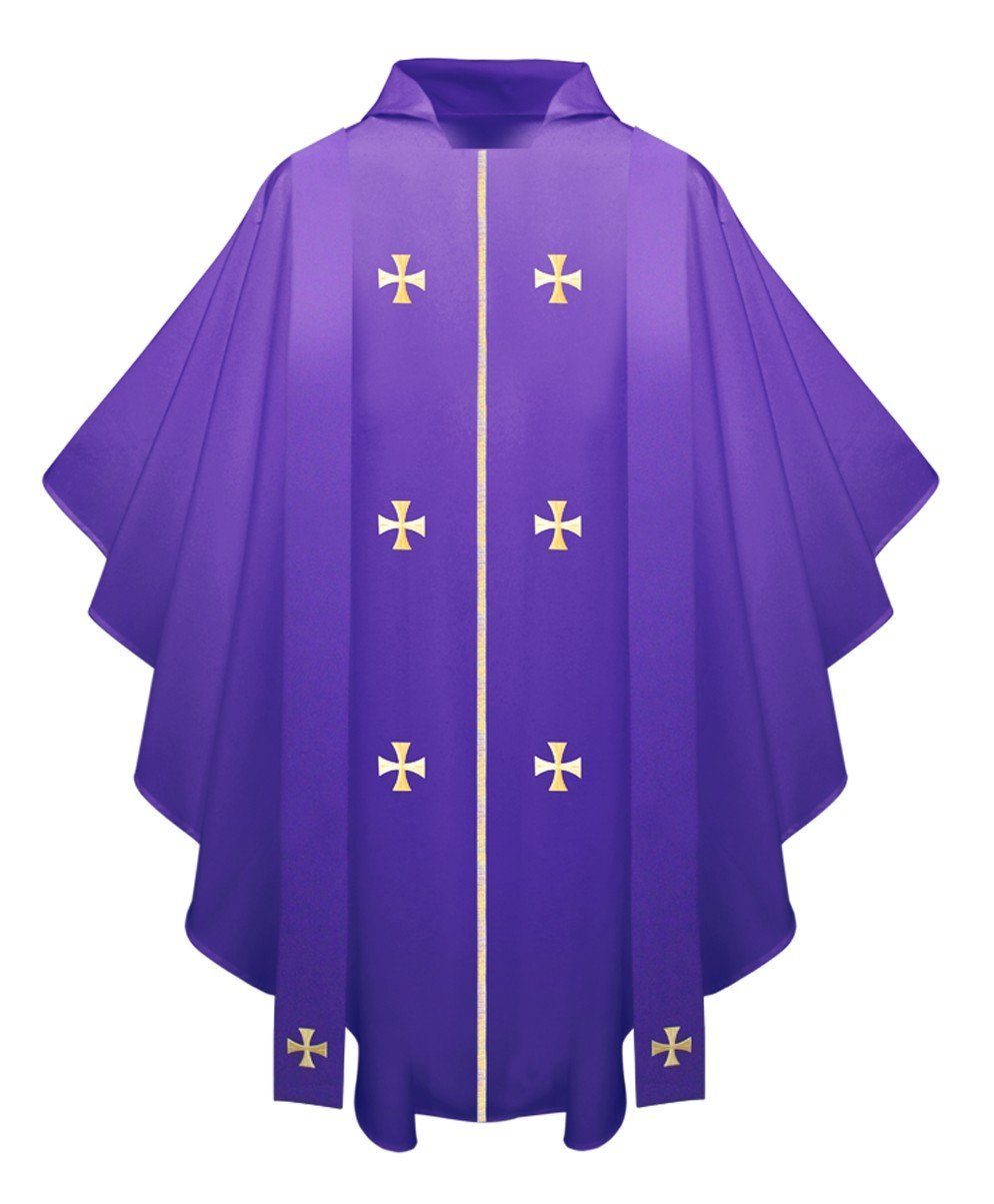 Purple Chasuble - Churchings