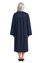 Matte Navy Blue Choir Robe