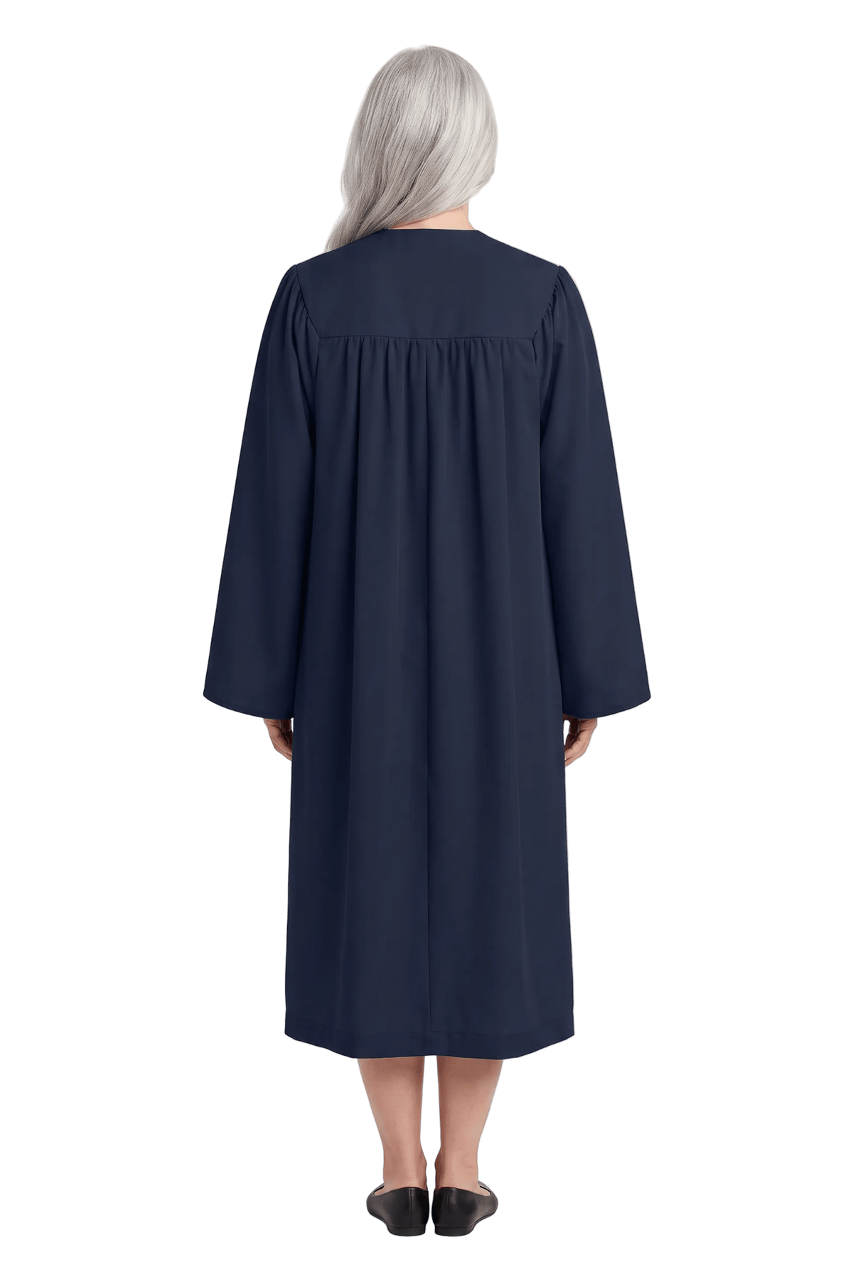 Matte Navy Blue Choir Robe
