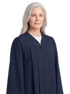 Matte Navy Blue Choir Robe