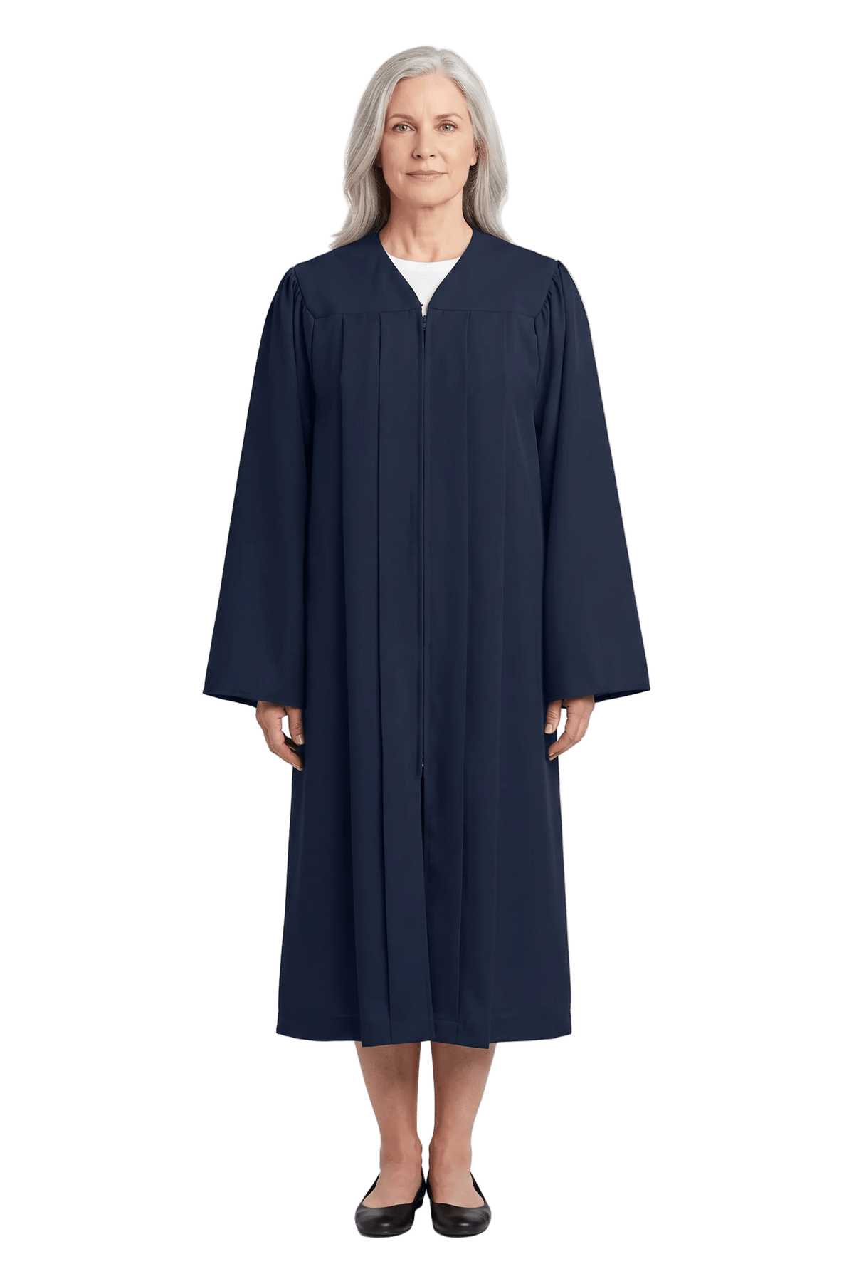 Matte Navy Blue Choir Robe