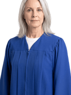 Matte Royal Blue Choir Robe