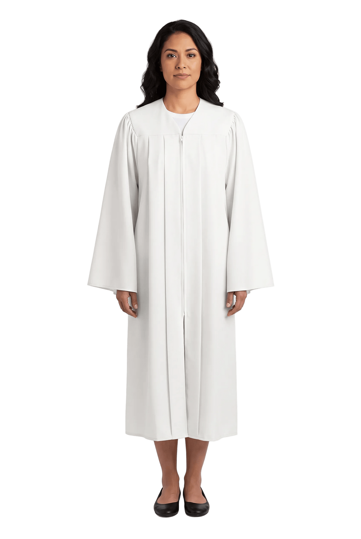 Matte White Choir Robe