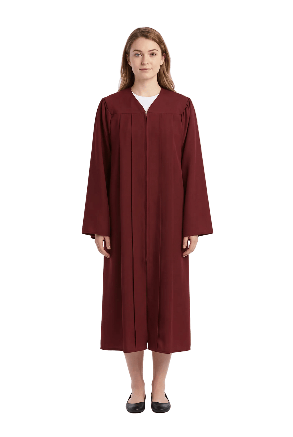 Matte Burgundy Choir Robe