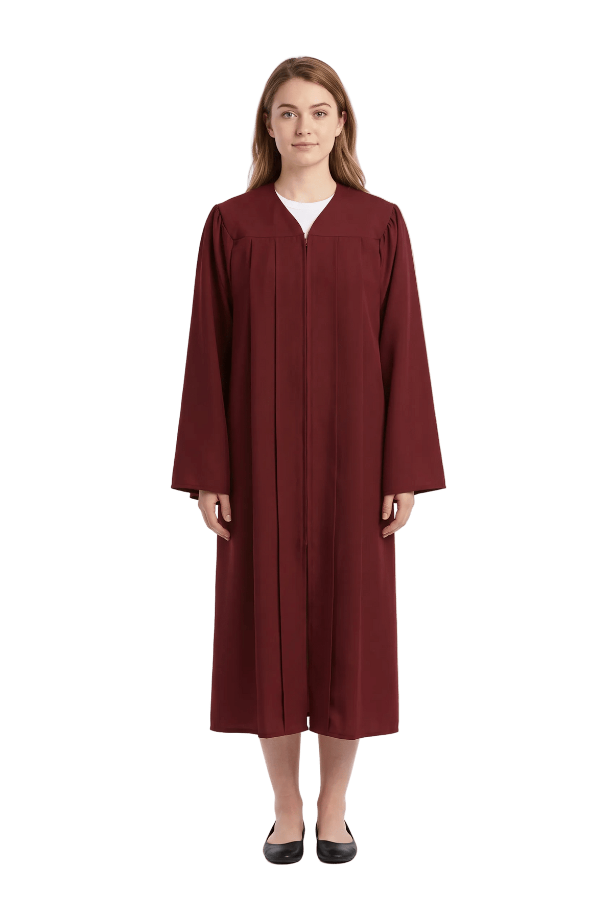 Matte Burgundy Choir Robe