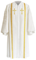 White Bishop Clergy Robe - Churchings
