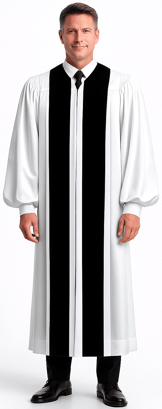 White Clergy Robe