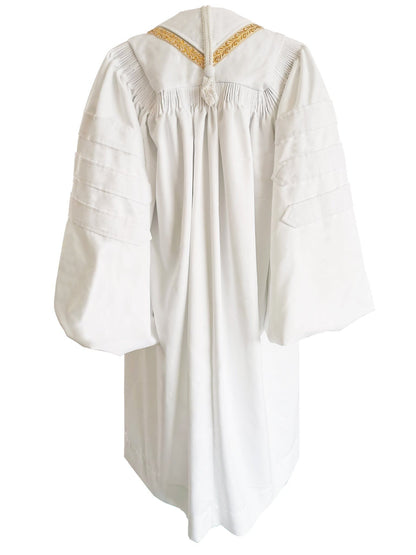 White Bishop Clergy Robe - Churchings