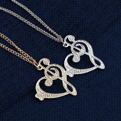 Music Note Pendant & Necklace - Churchings