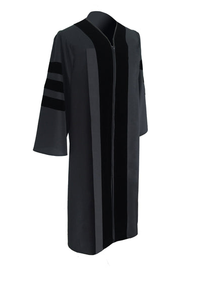 Classic Black Pulpit Robe - Churchings