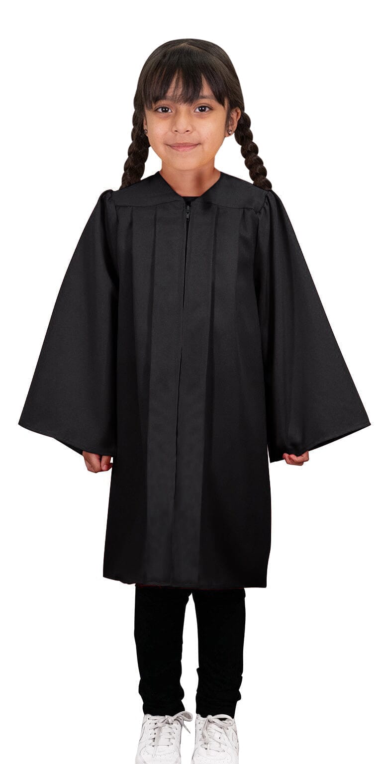 Child's Matte Black Choir Robe - Churchings