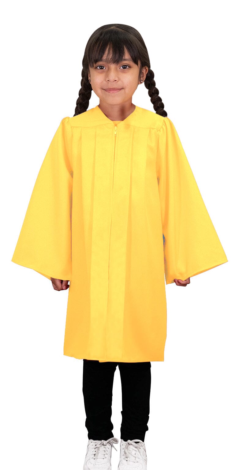 Child's Matte Gold Choir Robe - Churchings