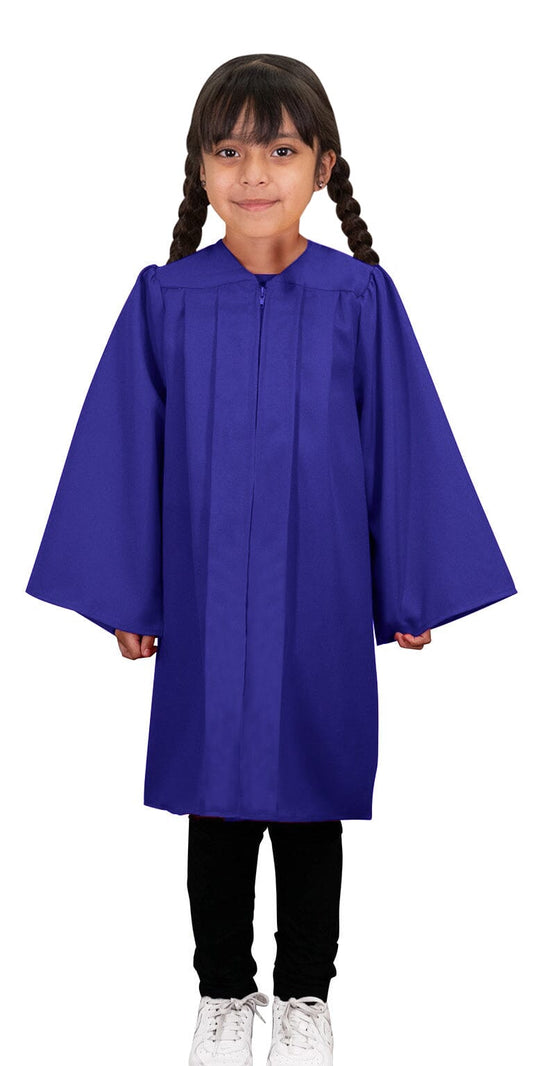 Child's Matte Purple Choir Robe - Churchings