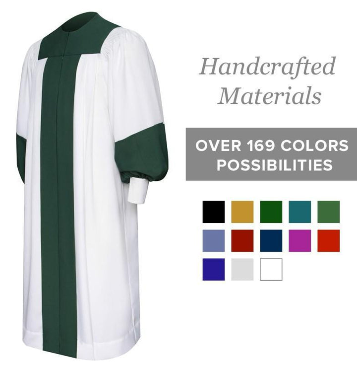 Green Church Robe Quality Robes for Choirs, Clergy, Pastors, Bishops & Priests – Churchings