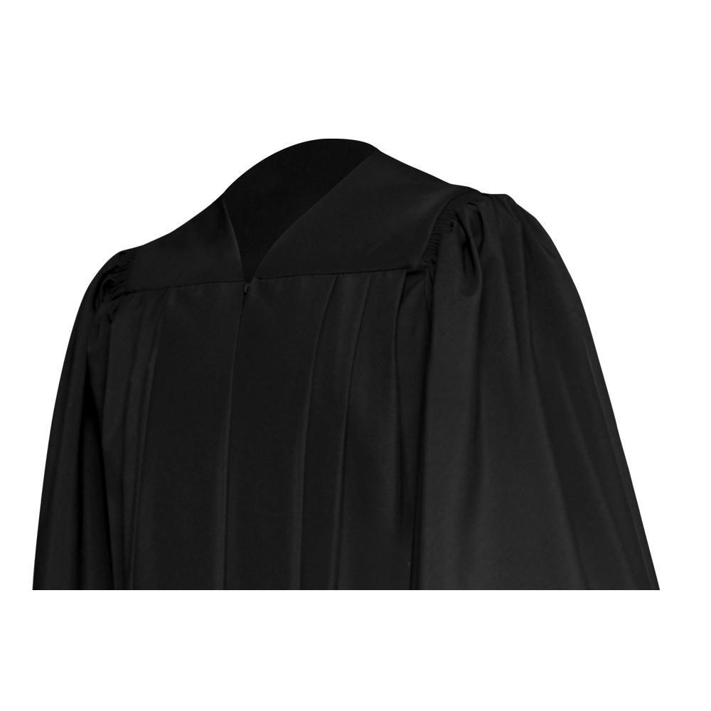 Deluxe Black Choir Robe - Churchings