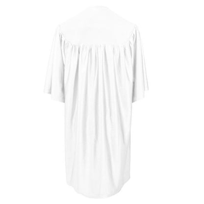 Child's Shiny White Choir Robe - Churchings