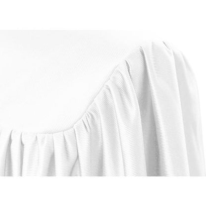 Child's Shiny White Choir Robe - Churchings