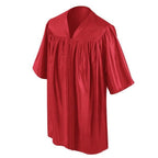 Child's Shiny Red Choir Robe - Churchings