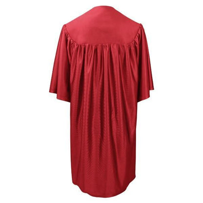 Child's Shiny Red Choir Robe - Churchings