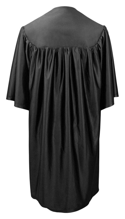 Child's Shiny Black Choir Robe - Churchings