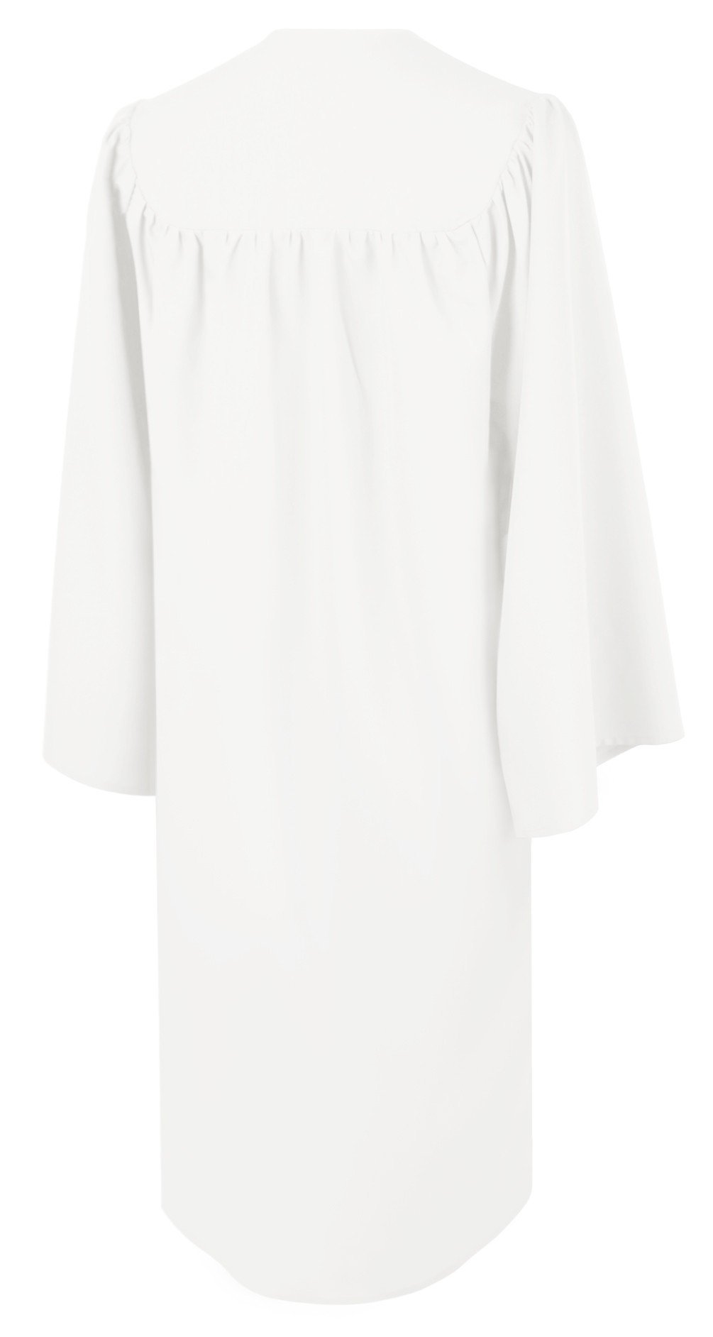 Matte White Choir Robe Matte White Choir Robe