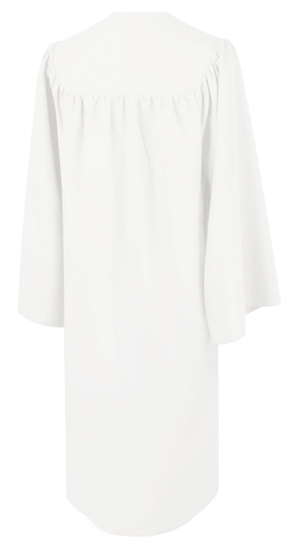 Matte White Choir Robe - Churchings