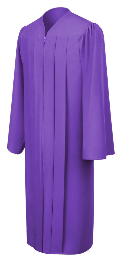 Matte Purple Choir Robe - Churchings