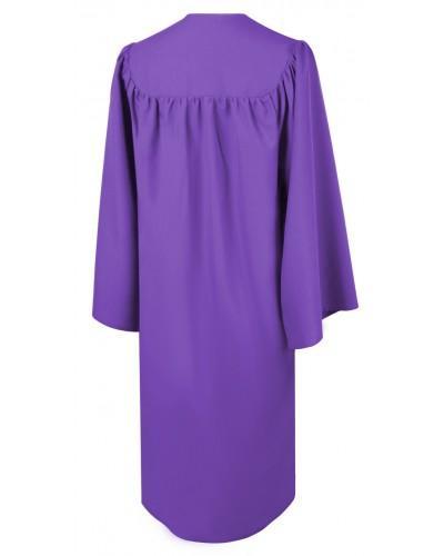 Matte Purple Choir Robe - Churchings