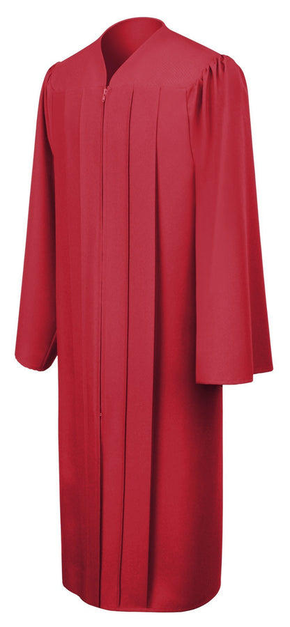 Matte Red Choir Robe - Churchings