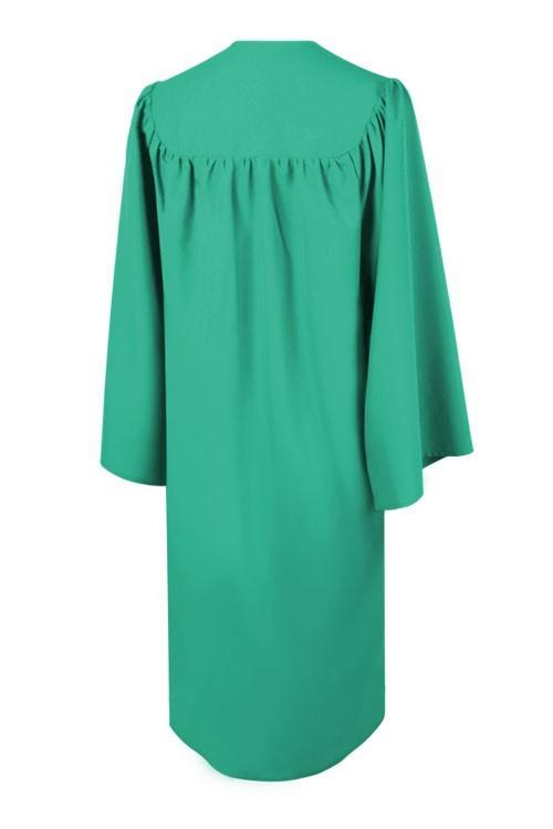 Matte Emerald Green Choir Robe - Churchings