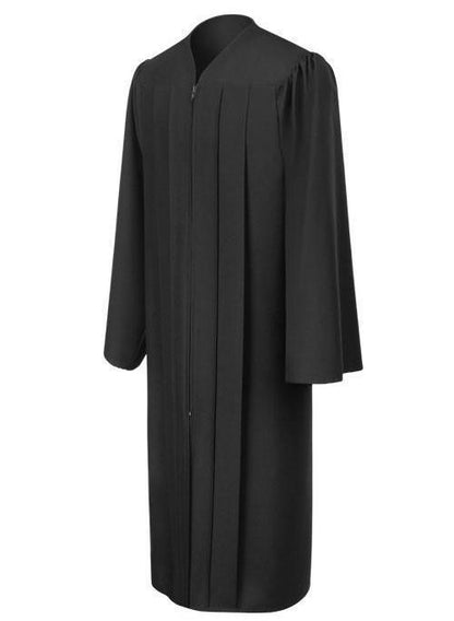 Matte Black Choir Robe - Churchings