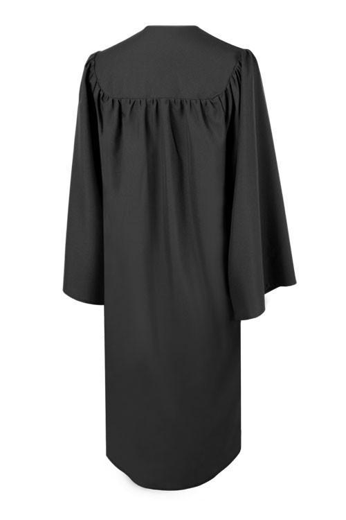 Matte Black Choir Robe Matte Black Choir Robe