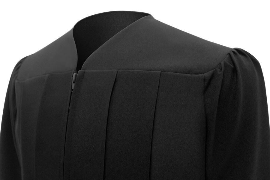 Matte Black Choir Robe Matte Black Choir Robe