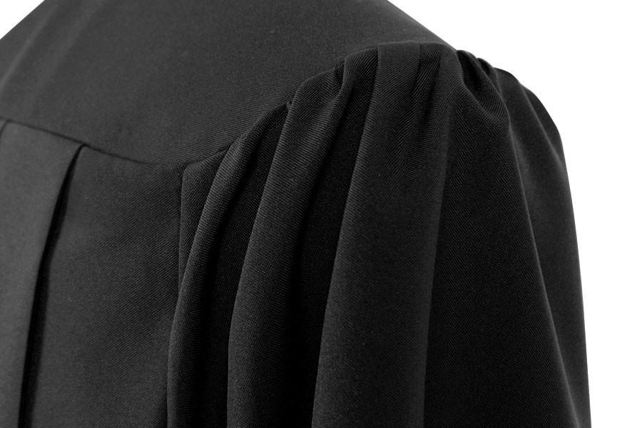 Matte Black Choir Robe - Churchings