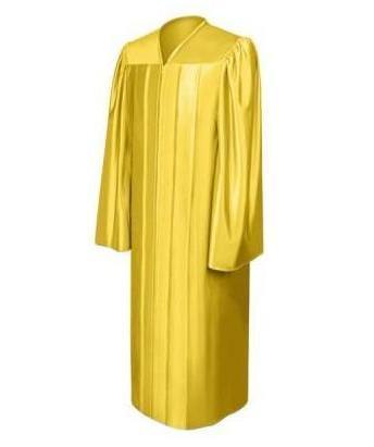 Shiny Gold Choir Robe - Churchings