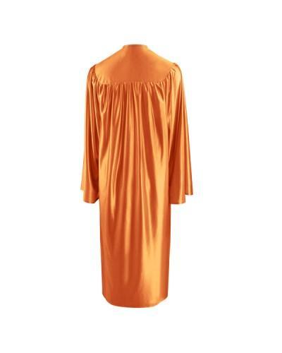 Shiny Orange Choir Robe - Churchings