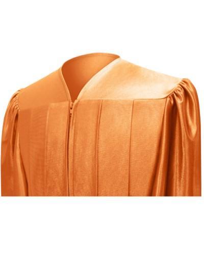 Shiny Orange Choir Robe - Churchings