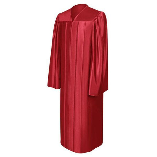 Shiny Red Choir Robe - Churchings