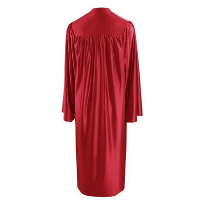 Shiny Red Choir Robe - Churchings