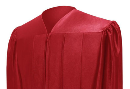 Shiny Red Choir Robe - Churchings