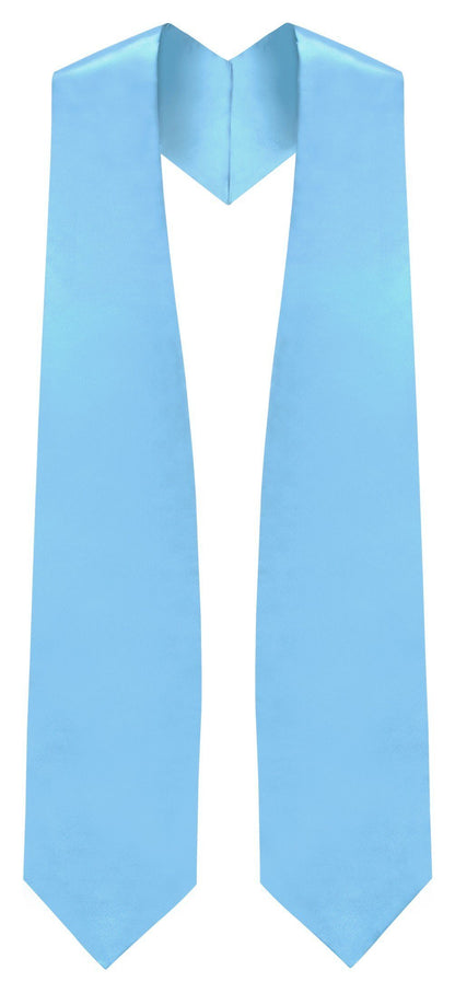 Light Blue Traditional Choir Stole - Churchings
