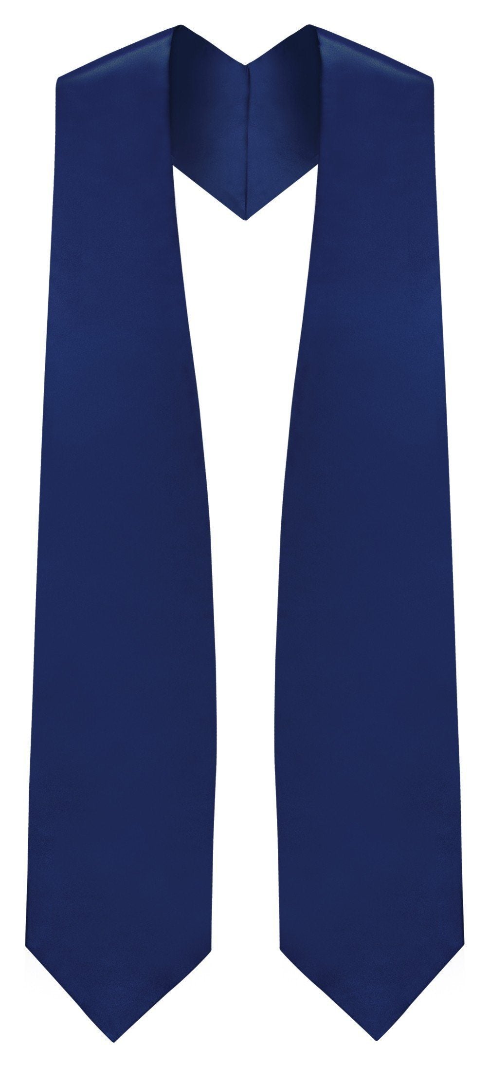 Navy Blue Traditional Choir Stole - Churchings