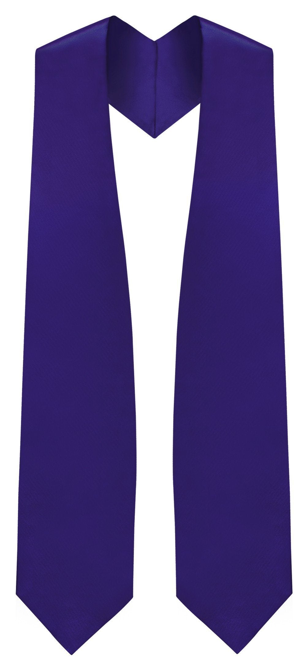 Purple Traditional Choir Stole - Churchings