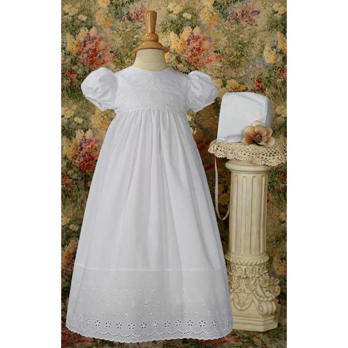 Shona Cotton Baptism Gown - Churchings