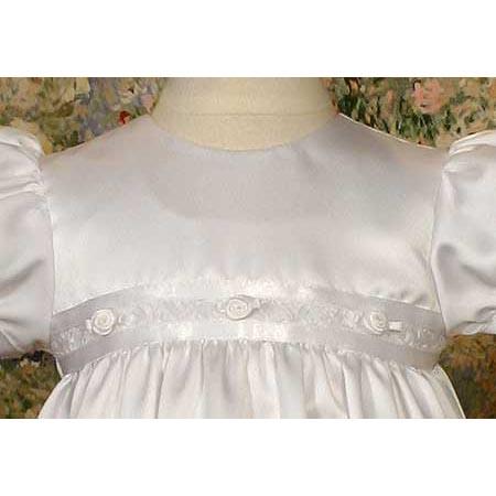 Jacqueline Satin Baptism Gown - Churchings